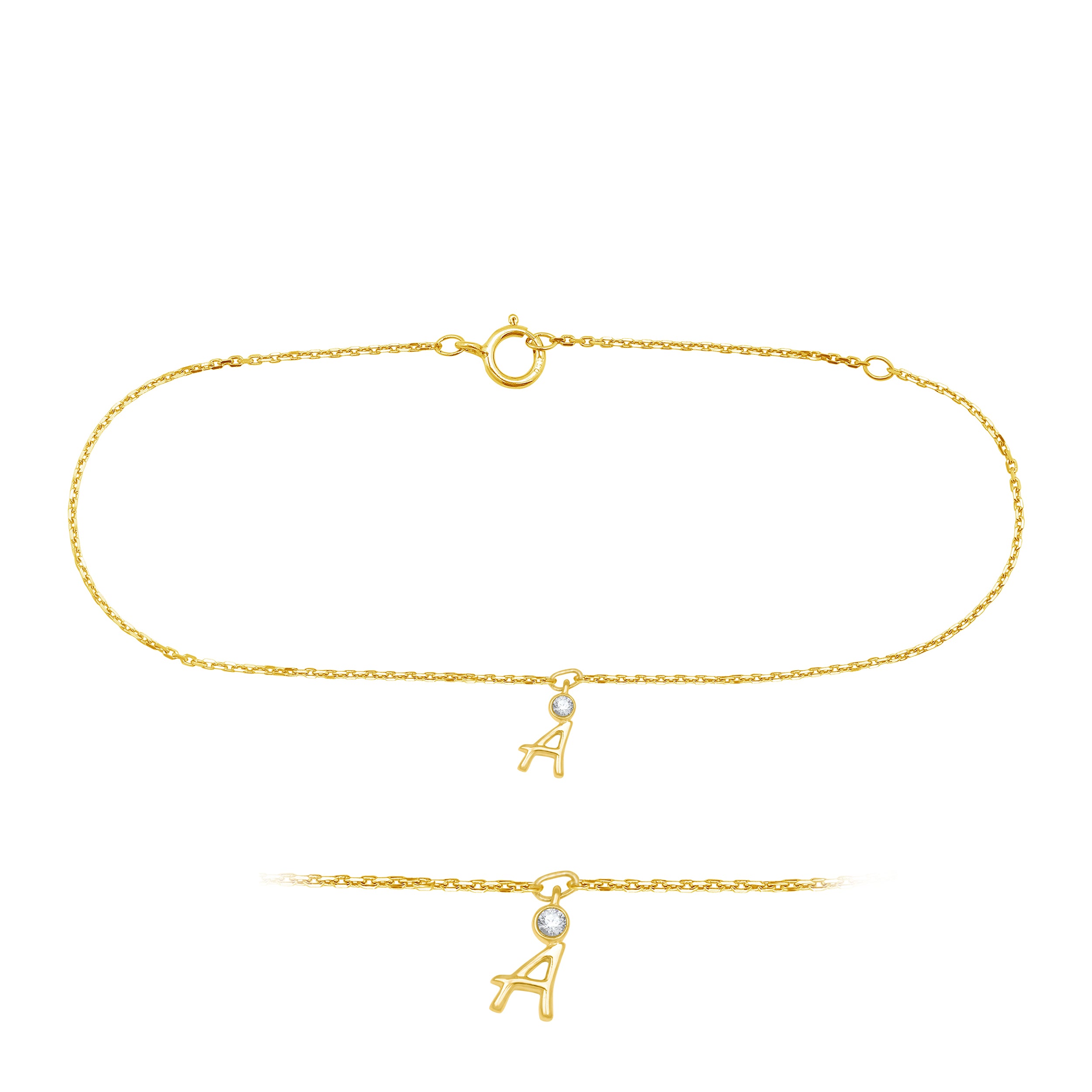 Alphabet Prism Bracelet