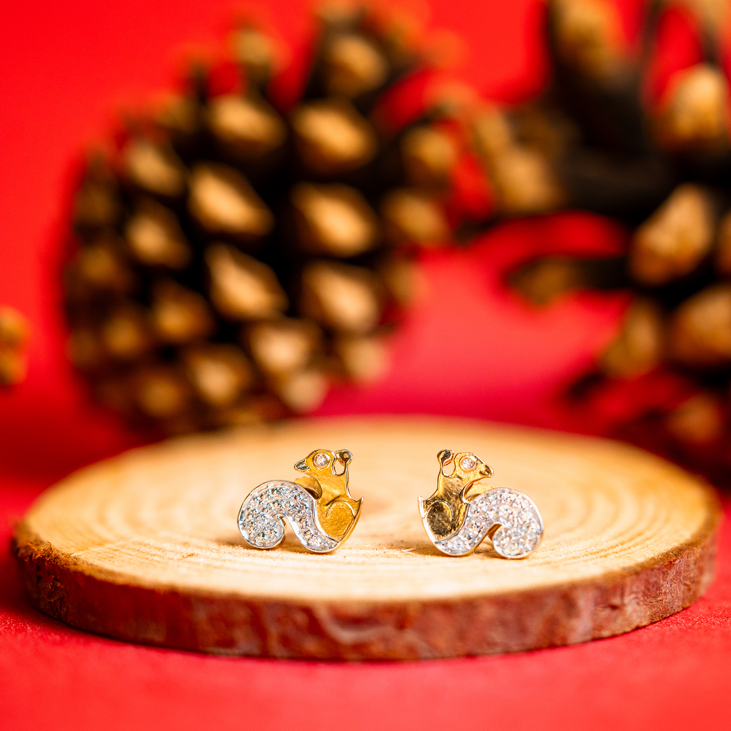 Mini Mivraa - Little Squirrels Earrings