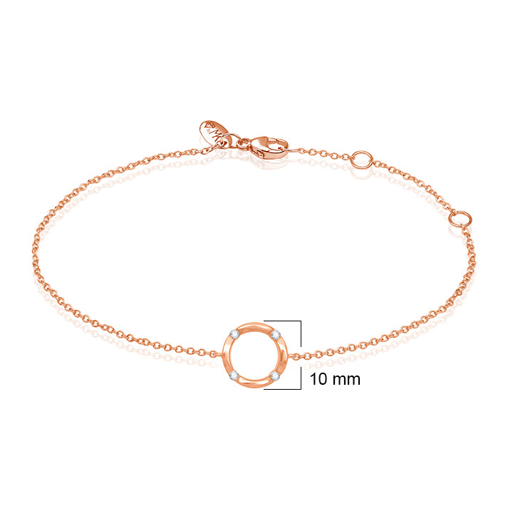 Circle Of Life Diamond Bracelet