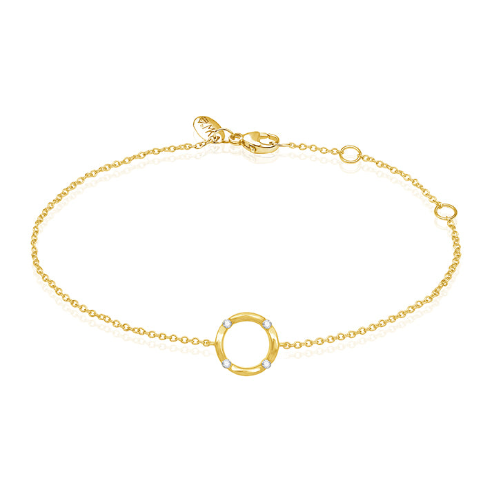 Circle Of Life Diamond Bracelet