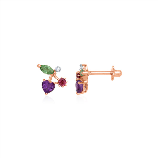 Mini Mivraa Colorful Earrings