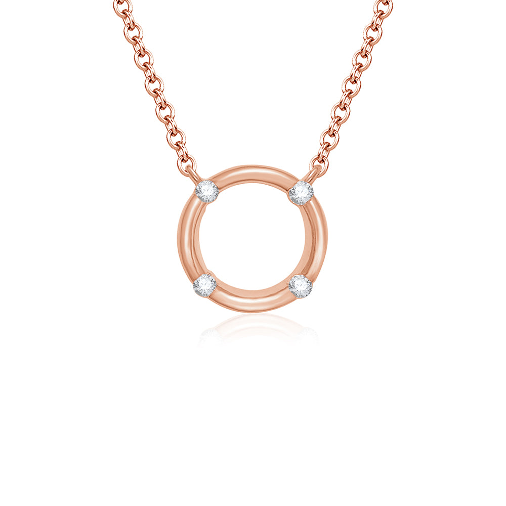 Circle Of Life Gold Necklace