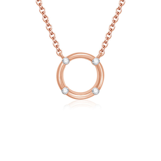 Circle Of Life Gold Necklace