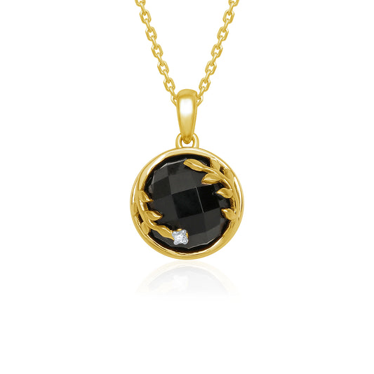 The Midnight Aura Collection - Mystic Onyx Pendant