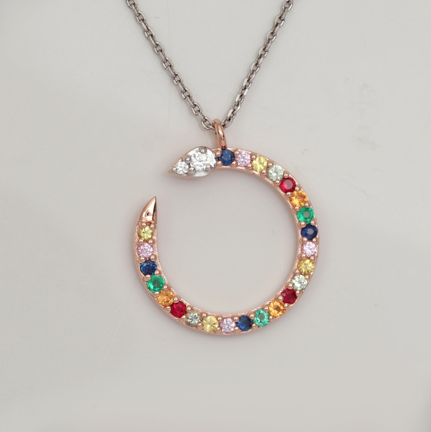 Colorful Serpentine Necklace