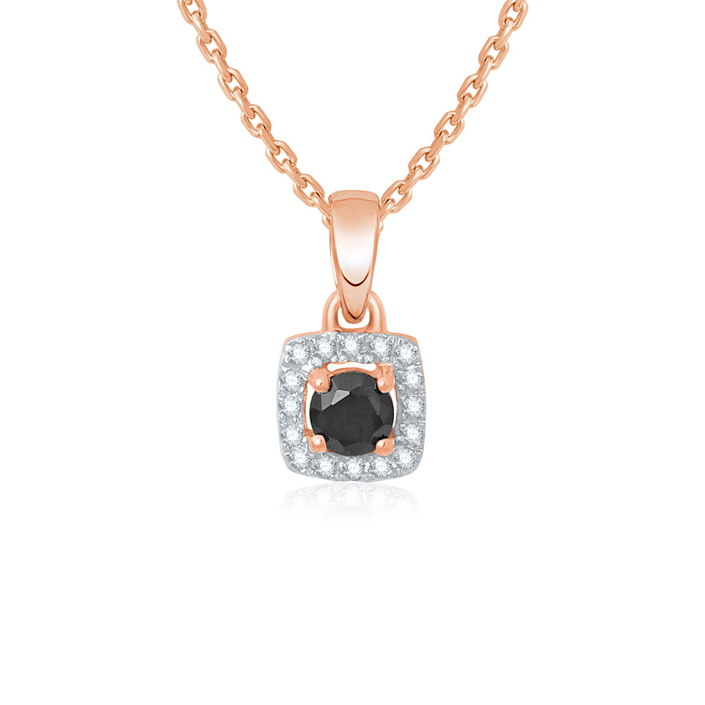 Midnight Sparkle Diamond Pendant