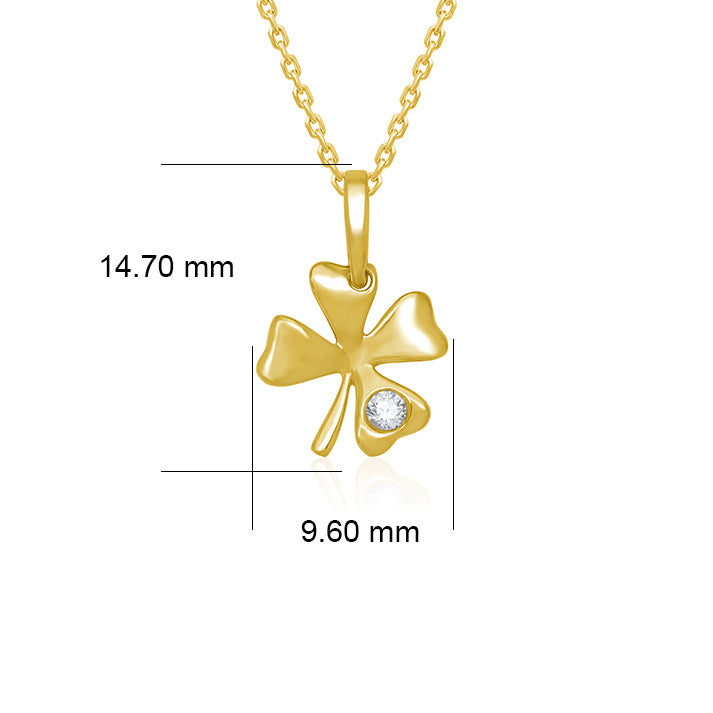 Mini Mivraa - Clover Leaf Pendant