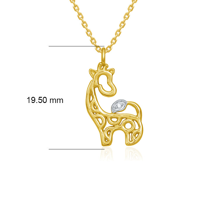 Mini Mivraa Giraffe Pendant