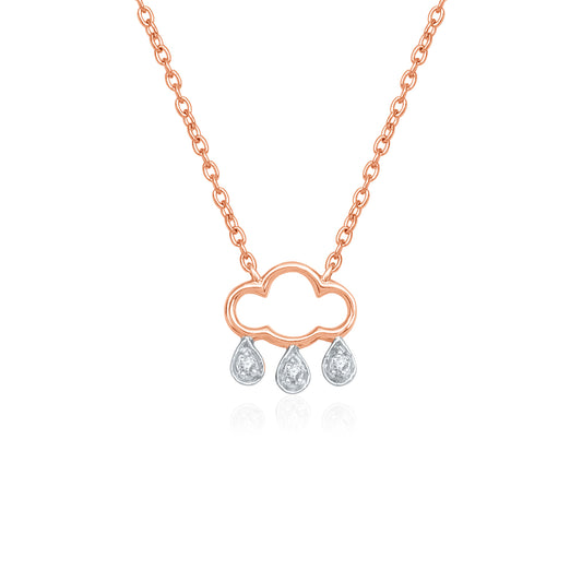 Mini Mivraa Raindrops Cloud Necklace